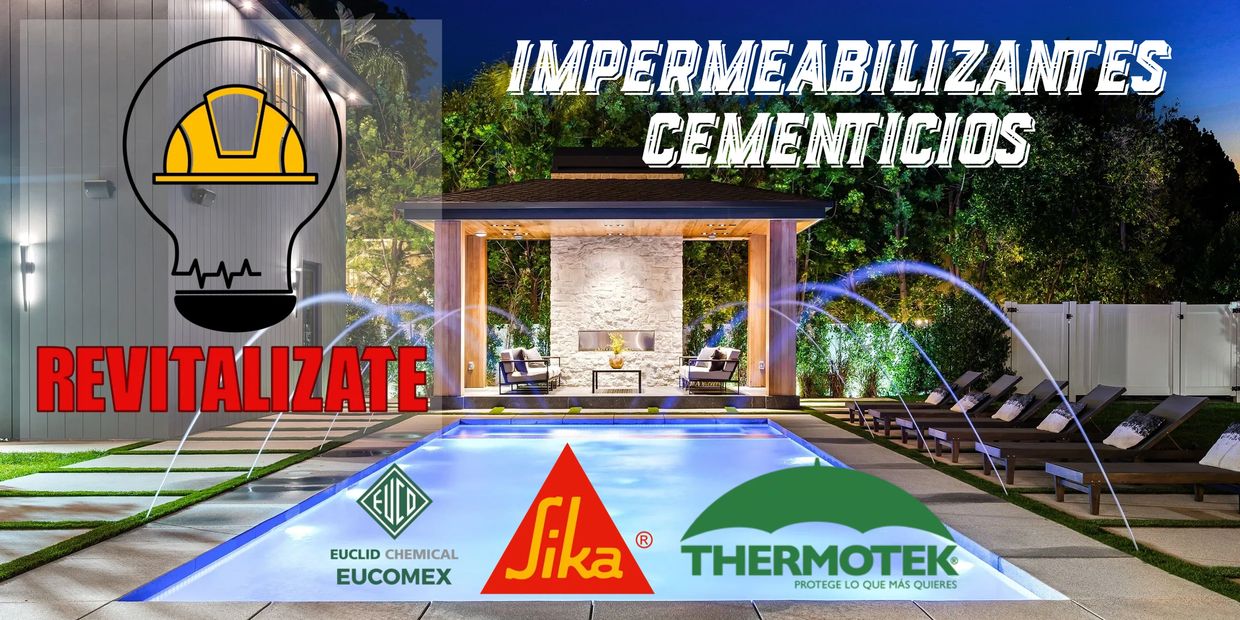 Revitalizate Distribuidor Impermeabilizantes Cementicios Eucomex Sika Thermotek BASF MBS Masterseal