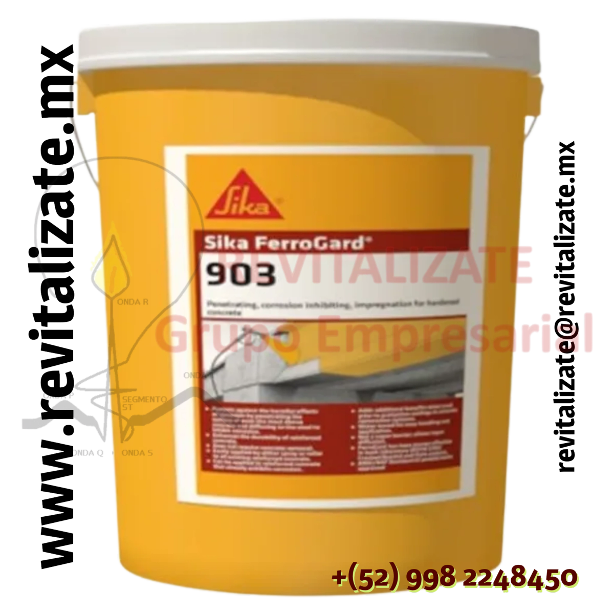 Sika FerroGard 903 - Cubeta de 18.9 lts