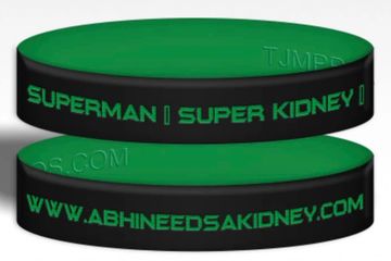 Super man super kidney wristband