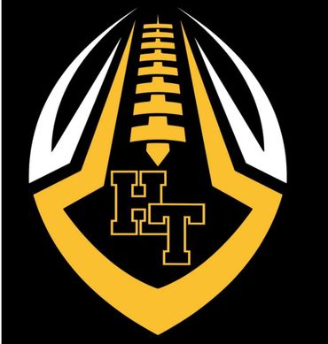 Custom Harford Tech Football logo. 
