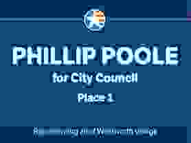 Phillip Poole for City Council Place 1