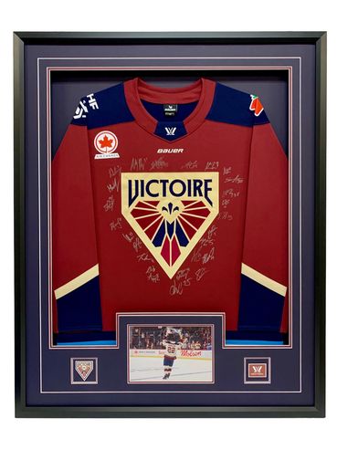 Hockey Jersey Framing