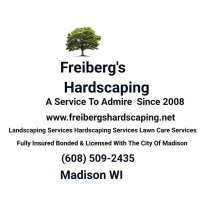 Freiberg’s Hardscaping
A Service To Admire Since 2008
Madison WI 