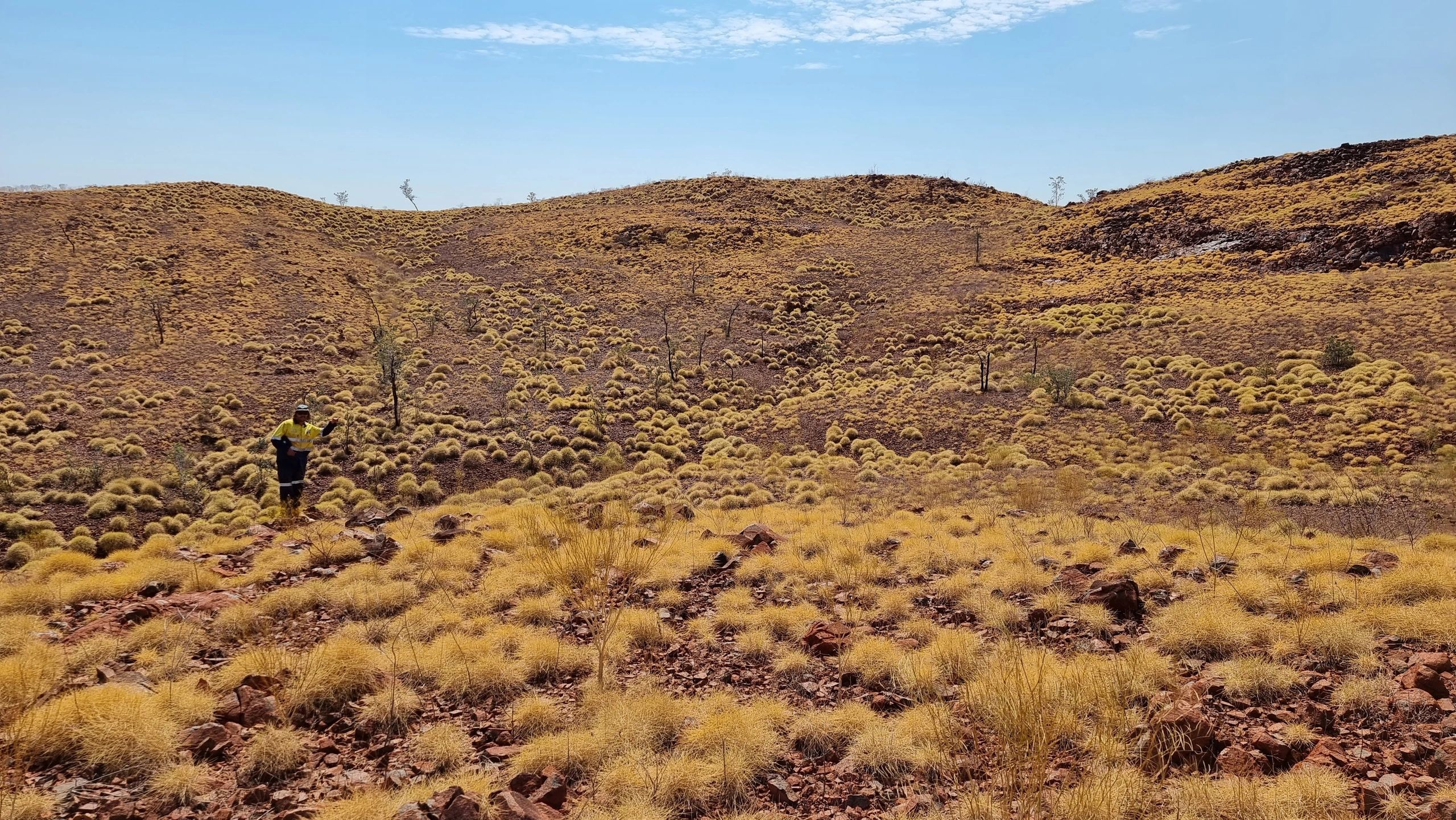 Geological mapping in remote locations for first pass exploration