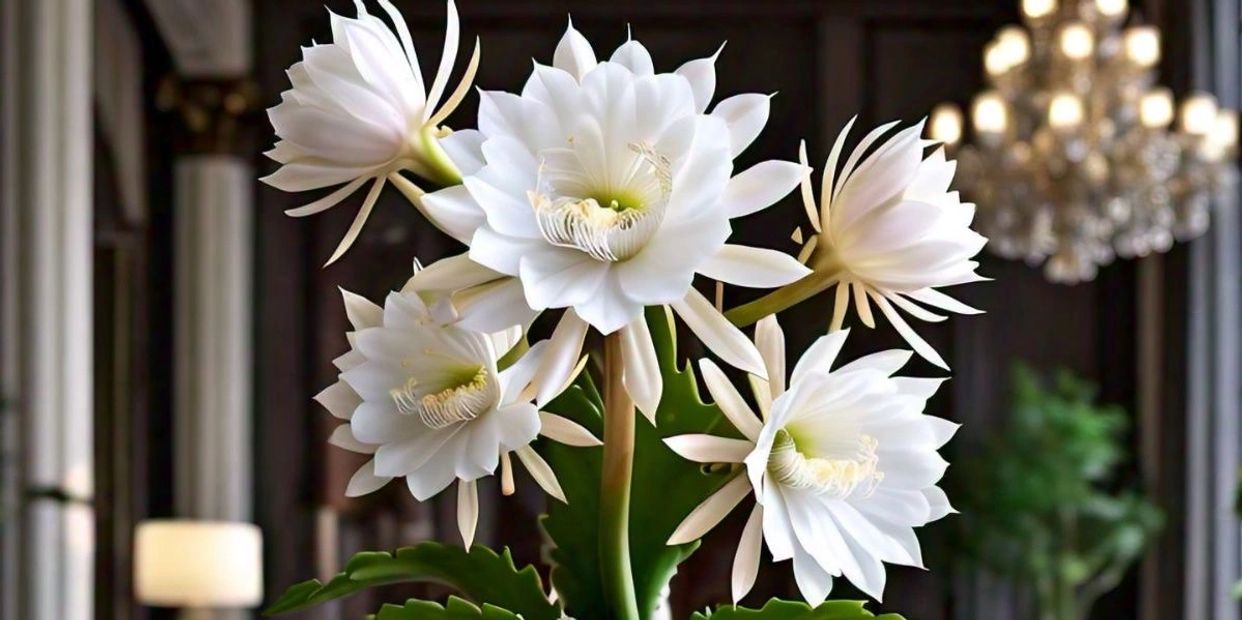 Tan Hua flower aka Queen of the Night flower
