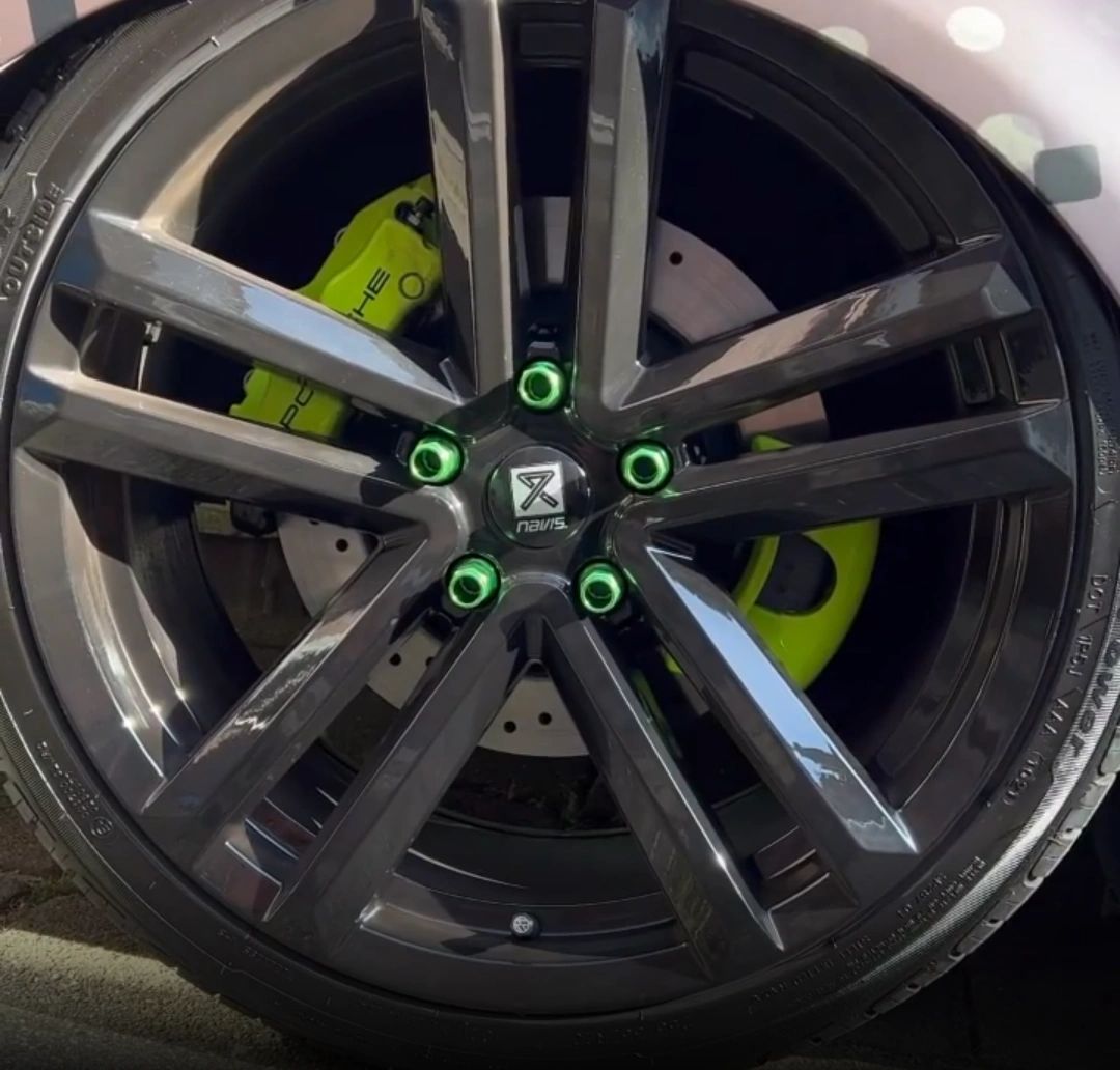 1x Brake caliper rear left and right