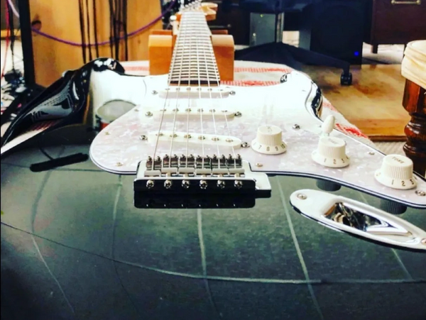 Guitar tech restring intonate adjust truss rod polish frets and fix electronics optimal playability