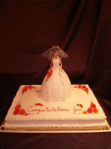 Bridal Barbie on Full Sheet