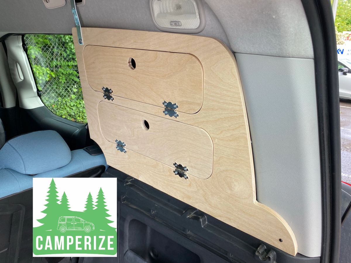 Citroen Berlingo Peugeot Partner Camper Window Storage Cupboard