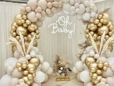 having a baby shower