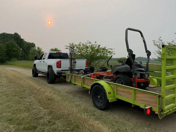 From dawn to sunset, Alan loves what he does and does what he loves out doors
