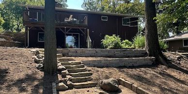 

Boosted Kings designs and installs patios, walkways, fire pits, retaining walls, and more. Whether