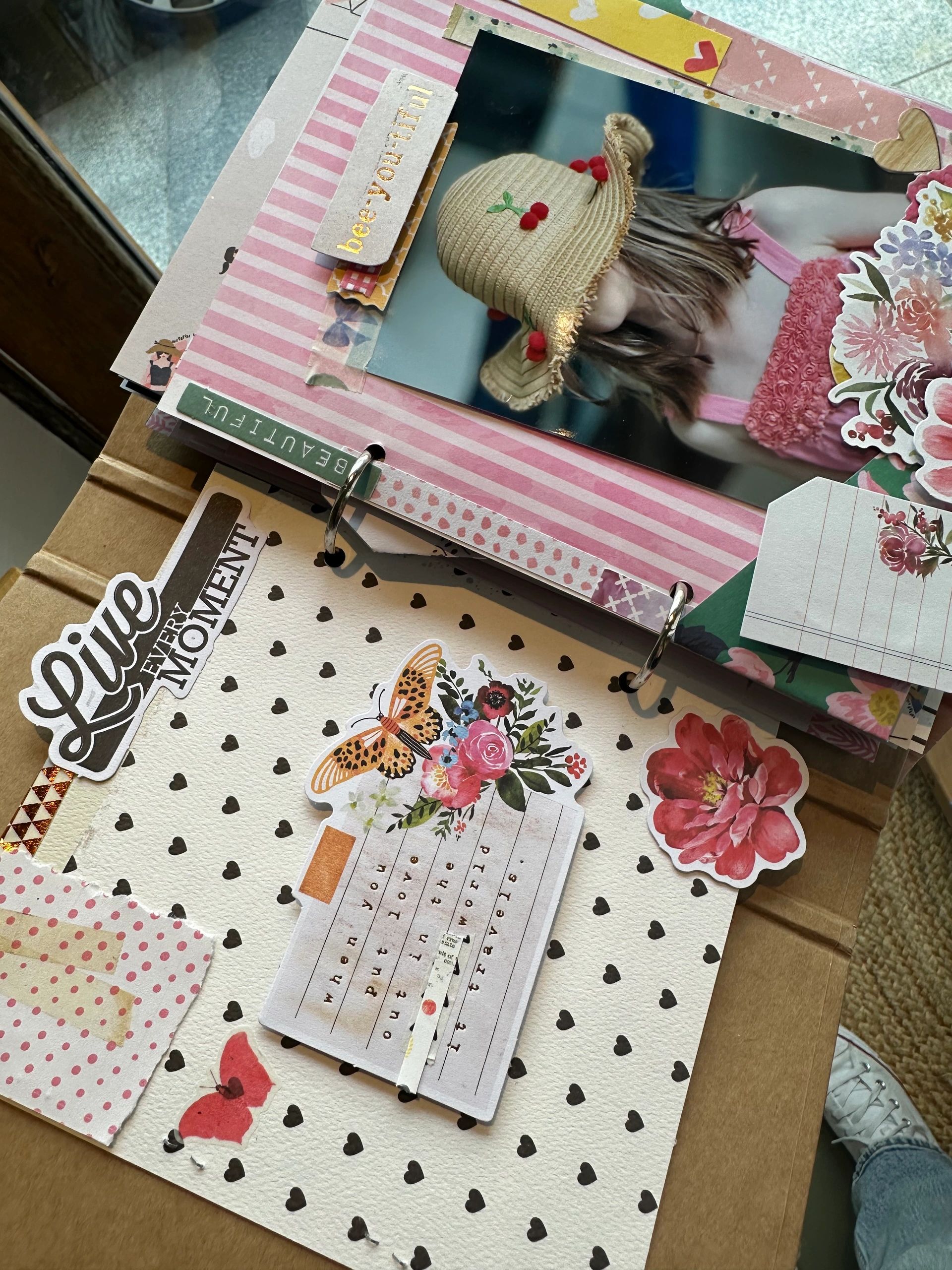 Activité entre amis ou en famille: le scrapbooking