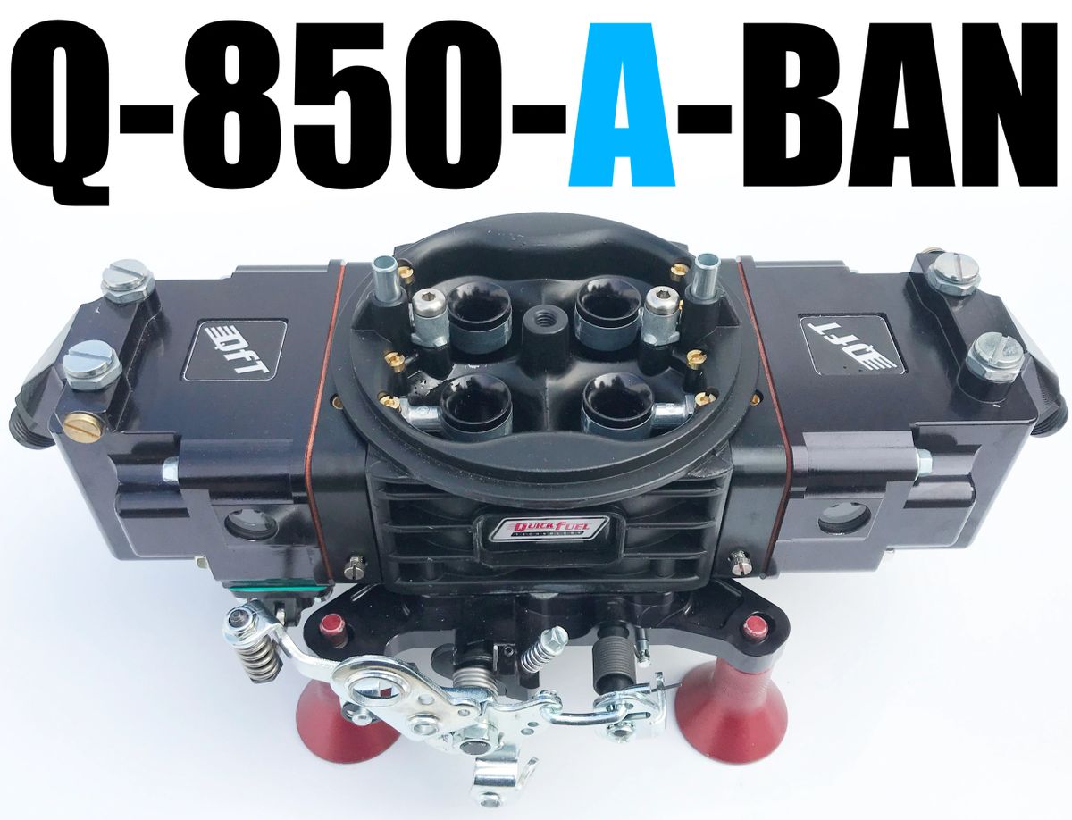 Quick Fuel 850 Cfm Alcohol Blow Through Carburetor Q850ABAN With 8