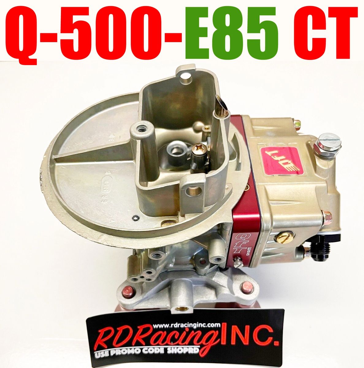 Quick Fuel 500 Cfm Circle Track Gas Carburetor With Fitting Q500E85CT