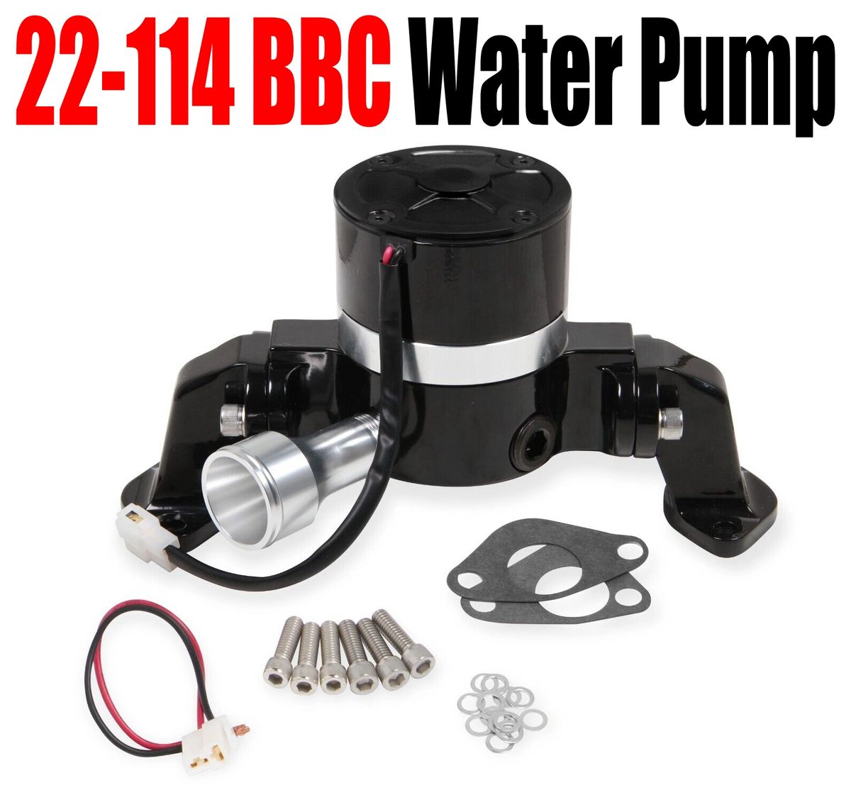 Big Block Chevy Water Pump Frostbite 22114 electric 35gpm Flow Rate