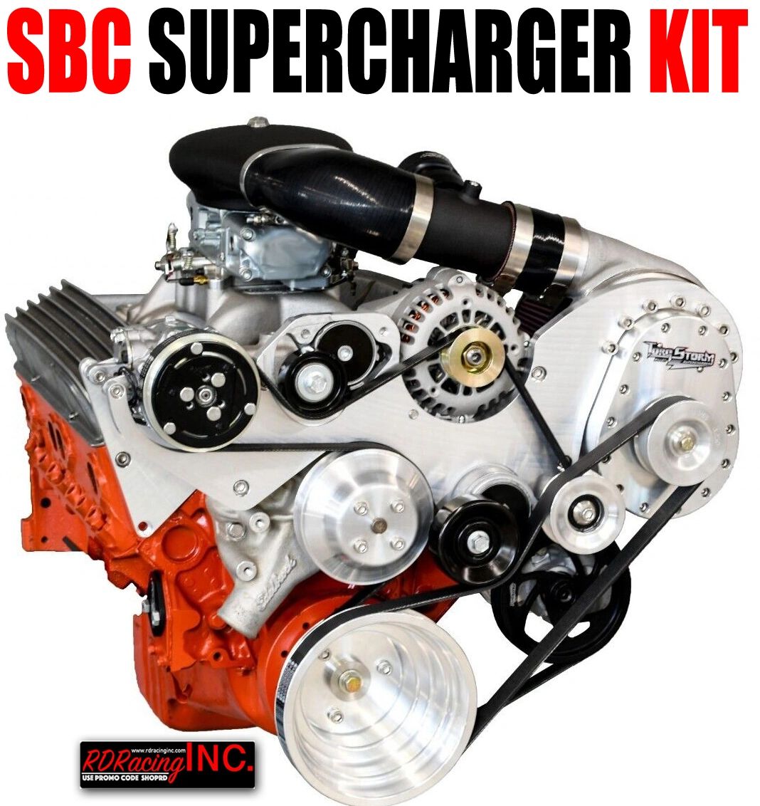 Small Block Chevy Supercharger Kit Torqstorm Plus ARP-K-GM-SBC-AC