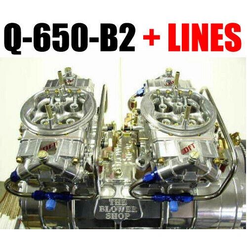 Quick Fuel 650 Cfm Blower Supercharger Carburetors Clear Q650B2 With