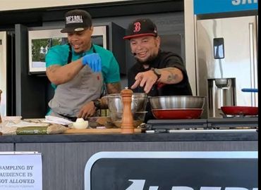 Local Chefs  at Taste of Tacoma with Chef Shawn Tibbitts