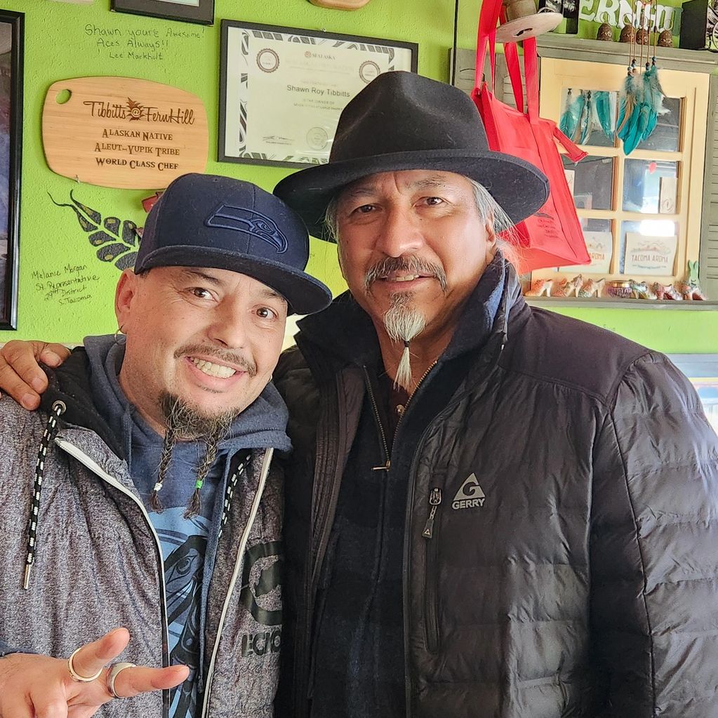 Gene Tagaban and Shawn Tibbitts