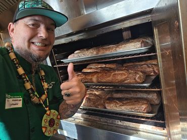 Chef Shawn Tibbitts Roasting Pork Loin