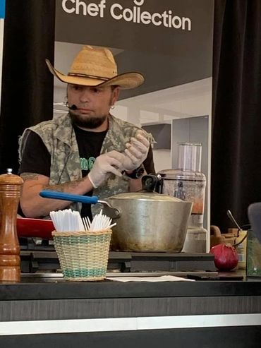 Chef Shawn Tibbitts at Taste of Tacoma