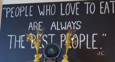 Julia Child Quote in the Restaurant