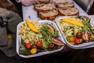 Food Boxes Ready for Plating
