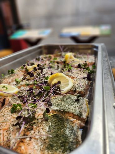 Wedding Catering Trays and Presentation