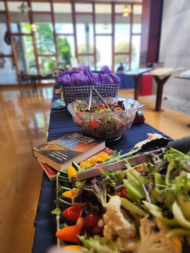 Event Food Tray Ready for Service