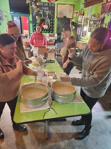 We had a Soup Feed fed over 1000 soups 