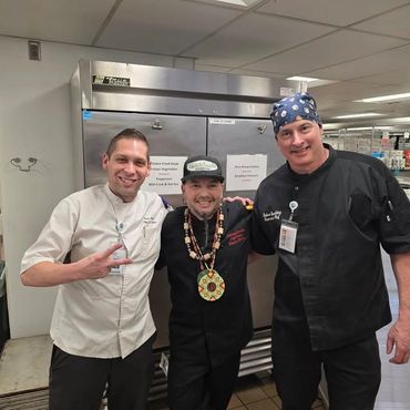 Chef Sean Harp, Chef Shawn Tibbitts, Chef Robert Spaulding