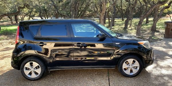 Kia Soul after Exterior Wash.