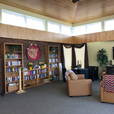 Living Room - Library corner