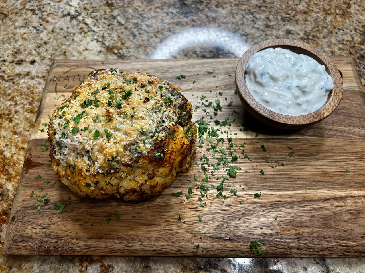 Whole Roasted Cauliflower