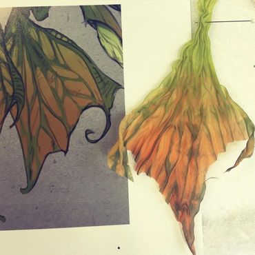 shibori and fabric painting