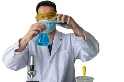 Asian scientist isolated