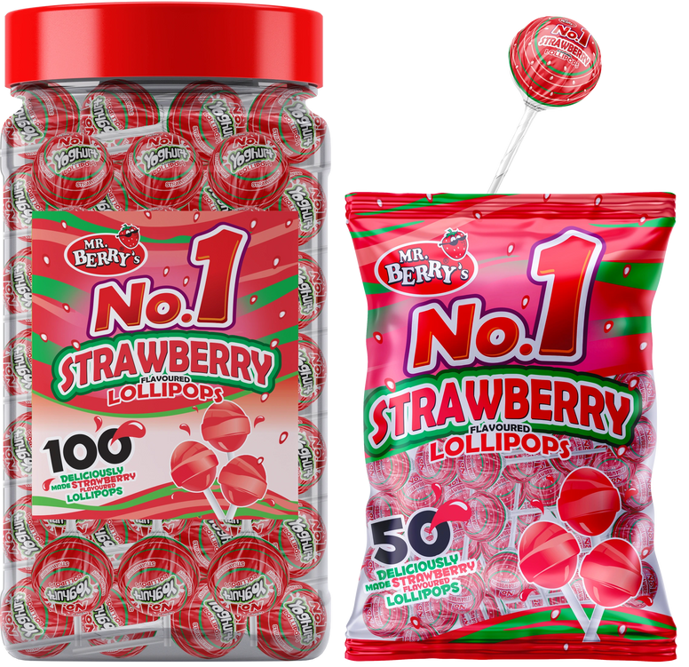 No.1 Lollipop (Strawberry)