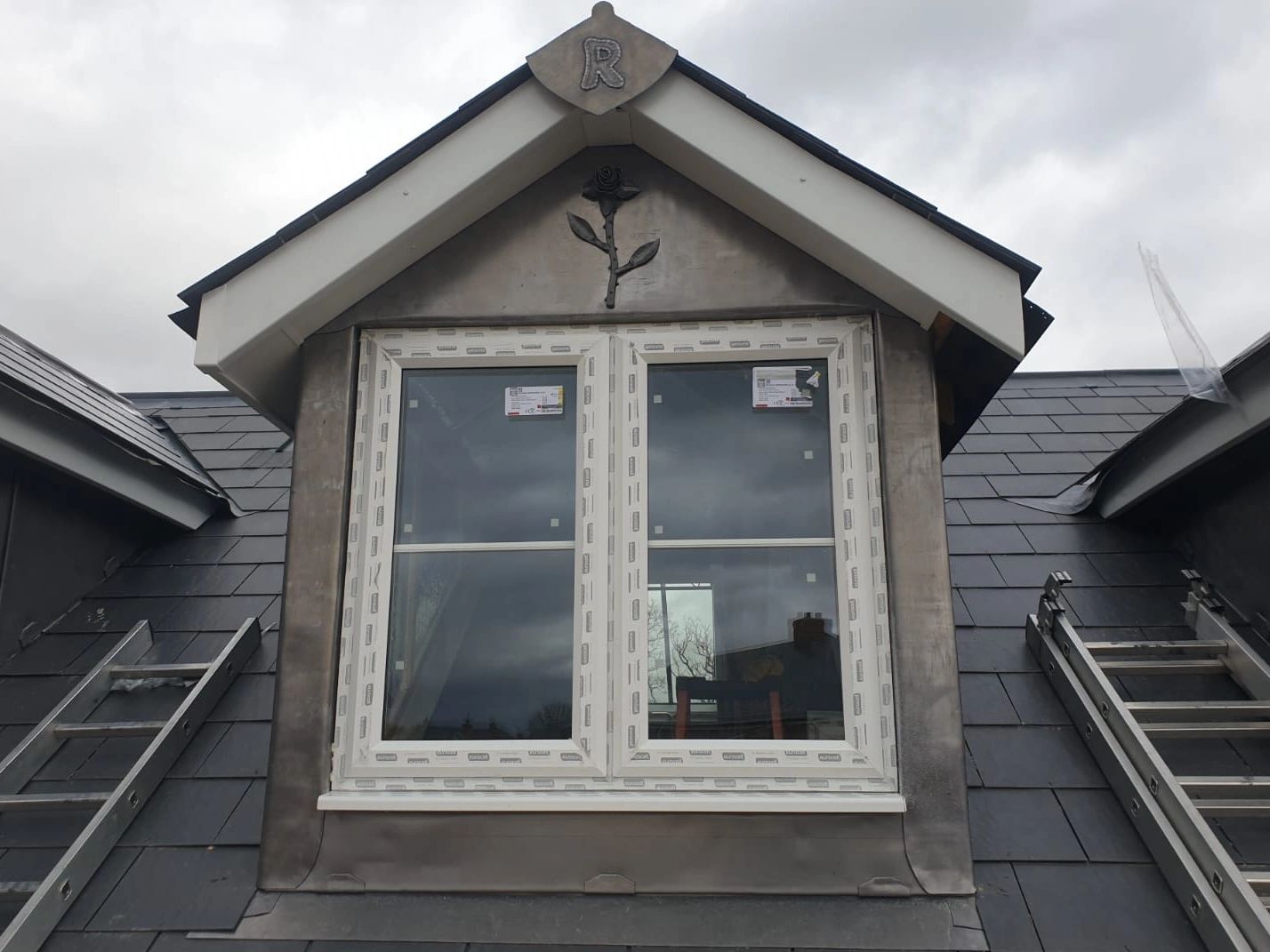 Lead dormer. Southend 