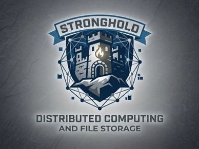 Logo of Stronghold for distributed computing and file storage.