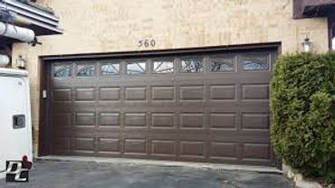 Brown Garage door
