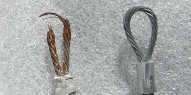 Broken Garage Door Cable Garage door repair Cable repair garage door service 