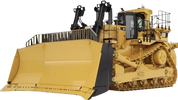 This is a CAT high- horsepower track dozer used in mining and construction.