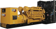 This is a CAT diesel Genset that produces carbon emissions.