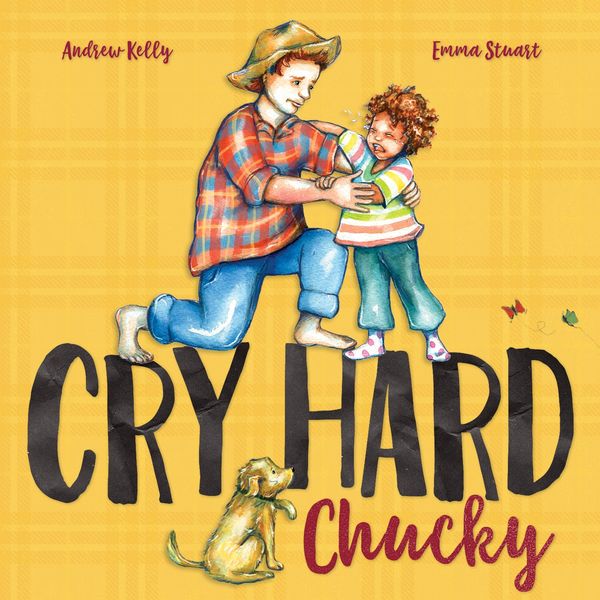 Front cover of Cry Hard Chucky picture book