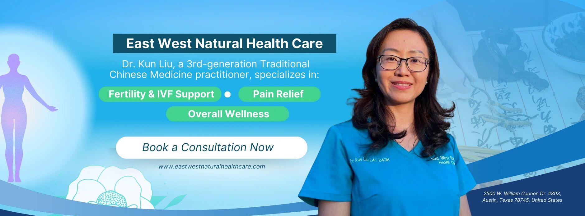 East West Natural Health Care - Acupuncture & Herbal Medicine logo