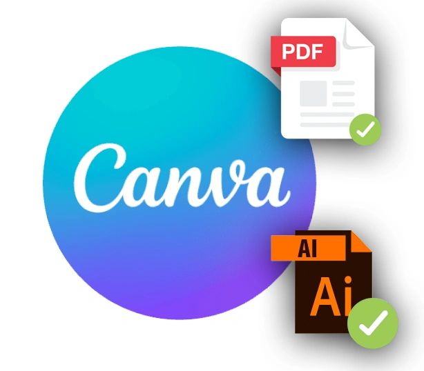 Designed your artwork with Canva? Here's how to send the files!