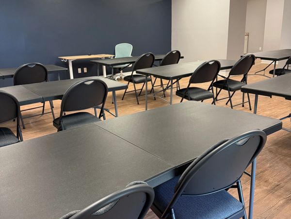 Our spacious classroom