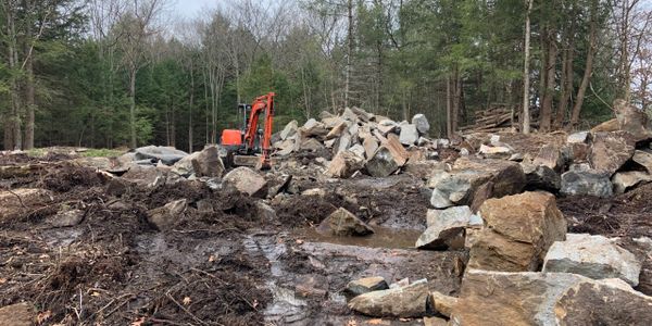 blasting and lot clearing/ excavation