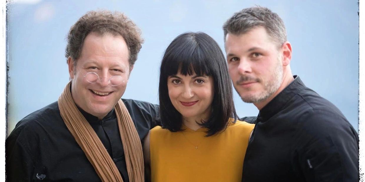 John Axelrod, Teodora Gheorghiu e Mathieu Bruno